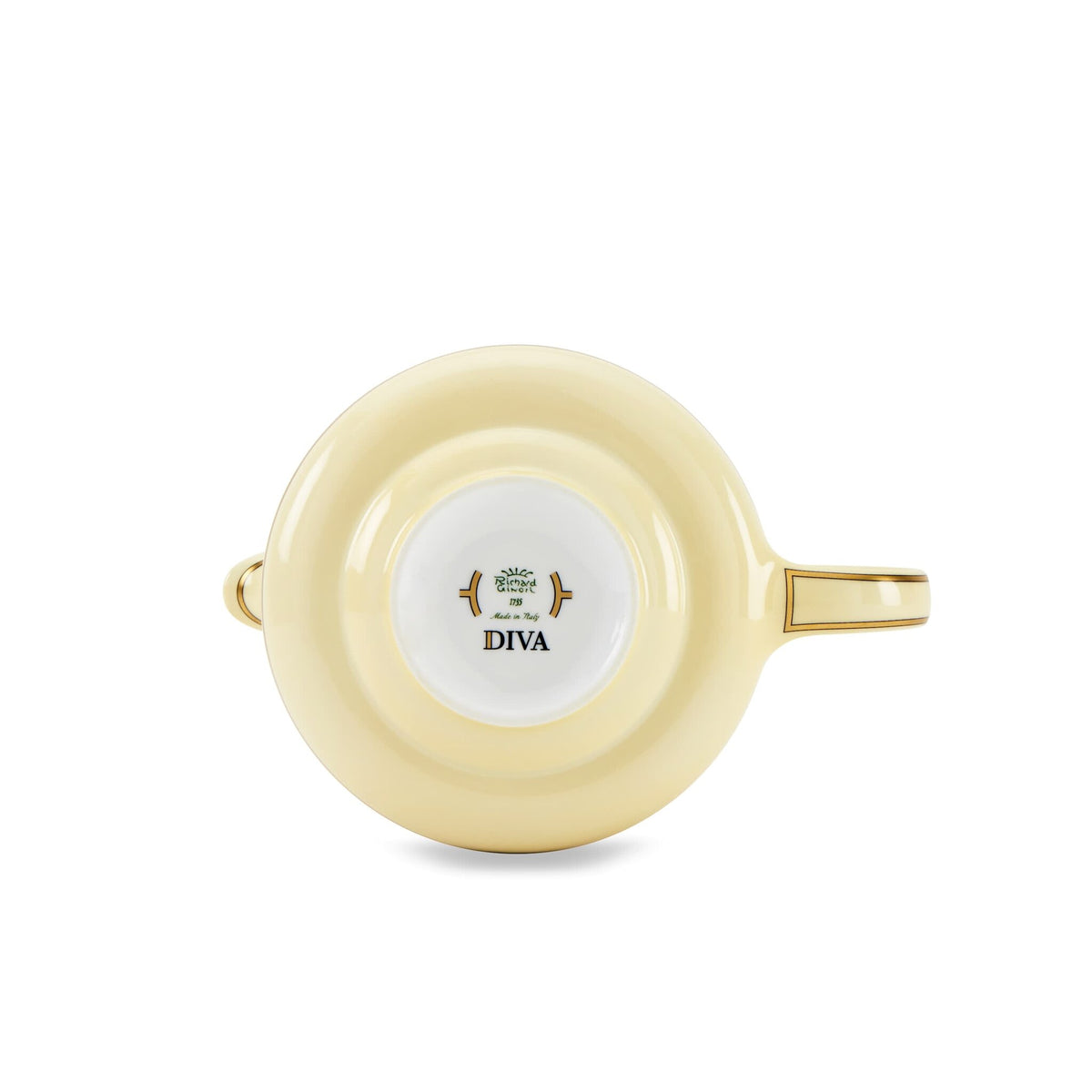 Ginori 1735 Diva Teapot, Yellow, view 4