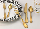 Ginori 1735 Flora 5-Piece Cutlery Set, Vintage Gold, view 3