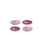 Ginori 1735 Florenza Coasters, Malva, Set of 4, view 2