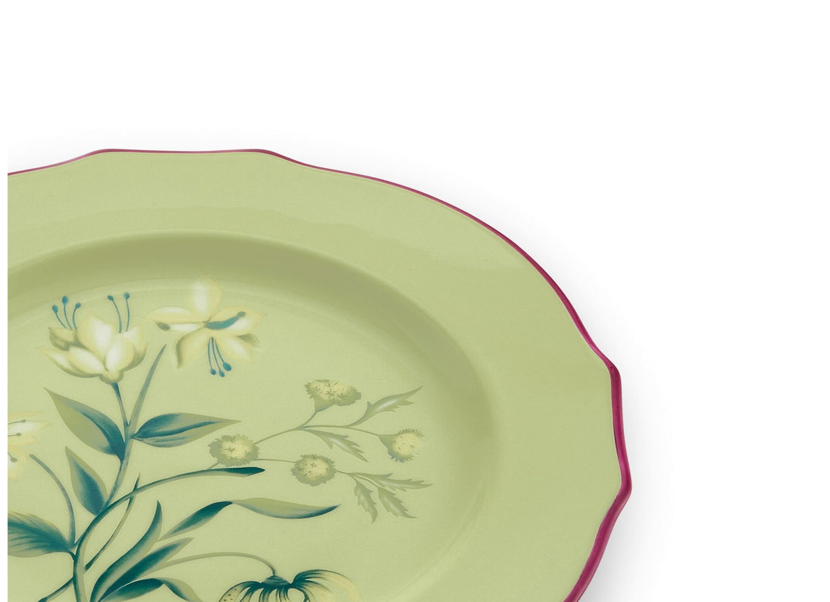 Ginori 1735 Florenza Dessert Plate, Acanto, Light Background, view 3