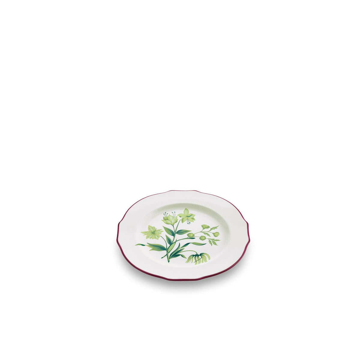 Ginori 1735 Florenza Dessert Plate, Acanto, White Background, view 2