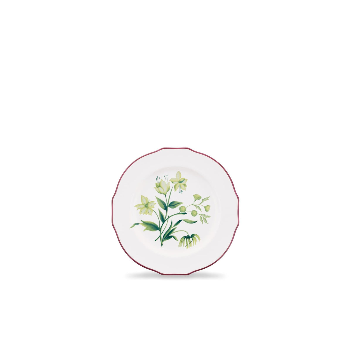 Ginori 1735 Florenza Dessert Plate, Acanto, White Background