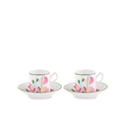Ginori 1735 Florenza Espresso Set for Two, Malva