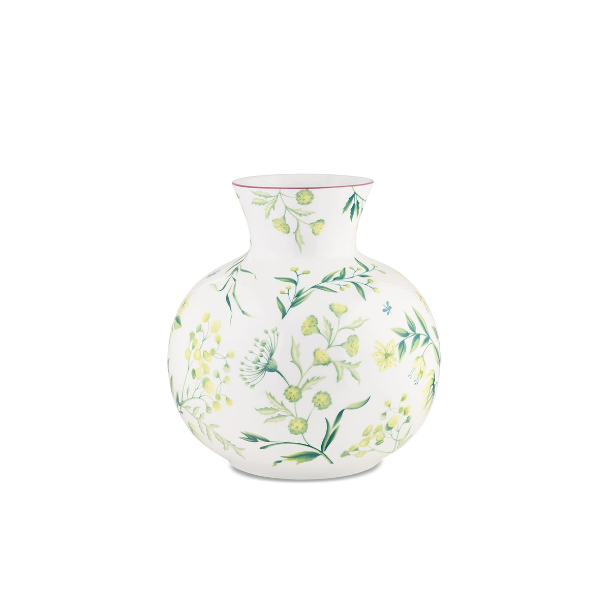 Ginori 1735 Florenza Spherical Vase, Acanto, view 3