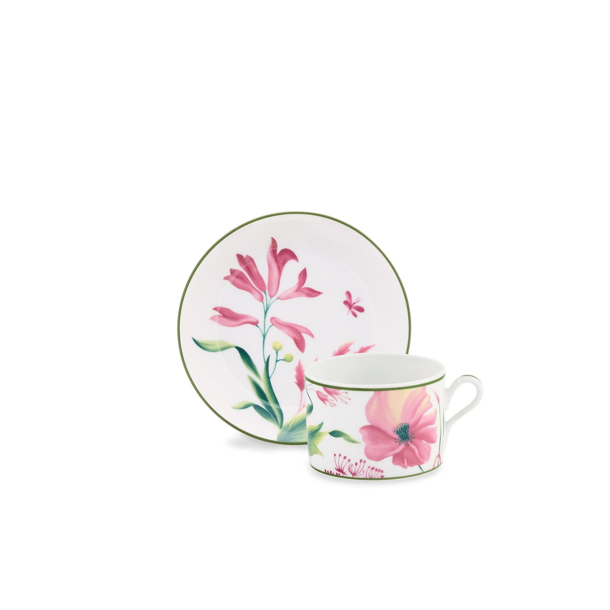 Ginori 1735 Florenza Tea Set for Two, Malva, view 3