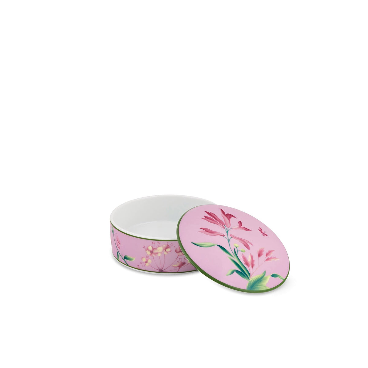 Ginori 1735 Florenza Trinket Box, Malva, view 2
