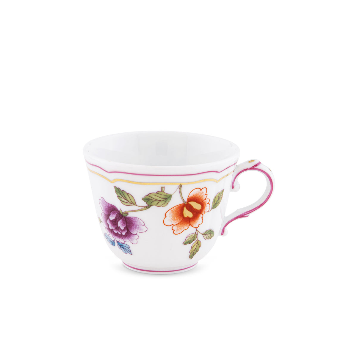 Ginori 1735 Granduca Coreana Espresso Cup, Flowers