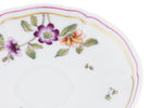 Ginori 1735 Granduca Coreana Espresso Saucer, Flowers, view 3