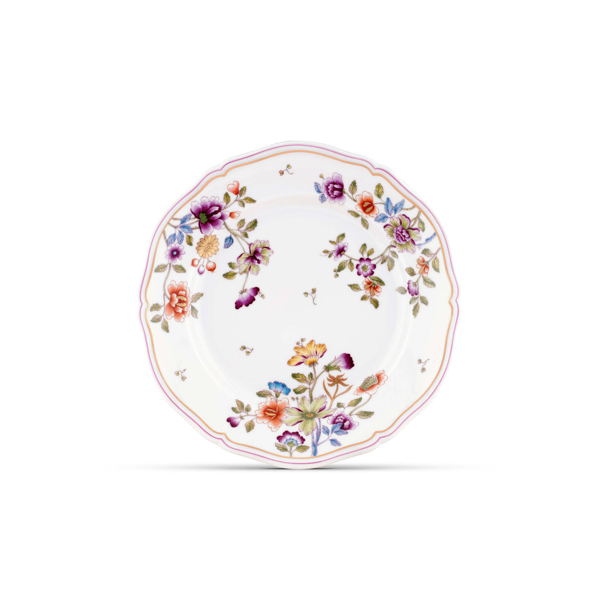 Ginori 1735 Granduca Coreana Flat Plate, Flowers