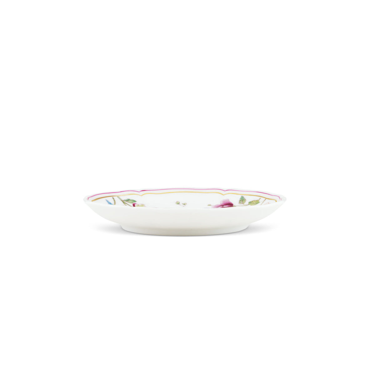 Ginori 1735 Granduca Coreana Tea Saucer, Flowers, view 4