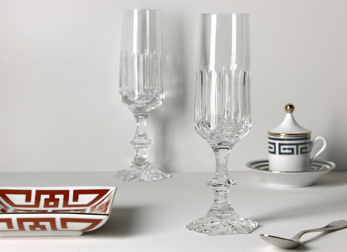 Ginori 1735 Granduca Flute Goblets, Set of 2, view 4