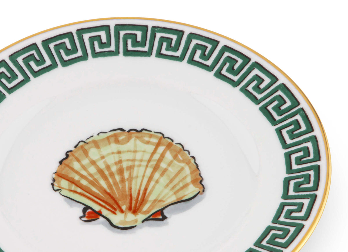 Ginori 1735 Il Viaggio di Nettuno Bread Plate, White, view 3
