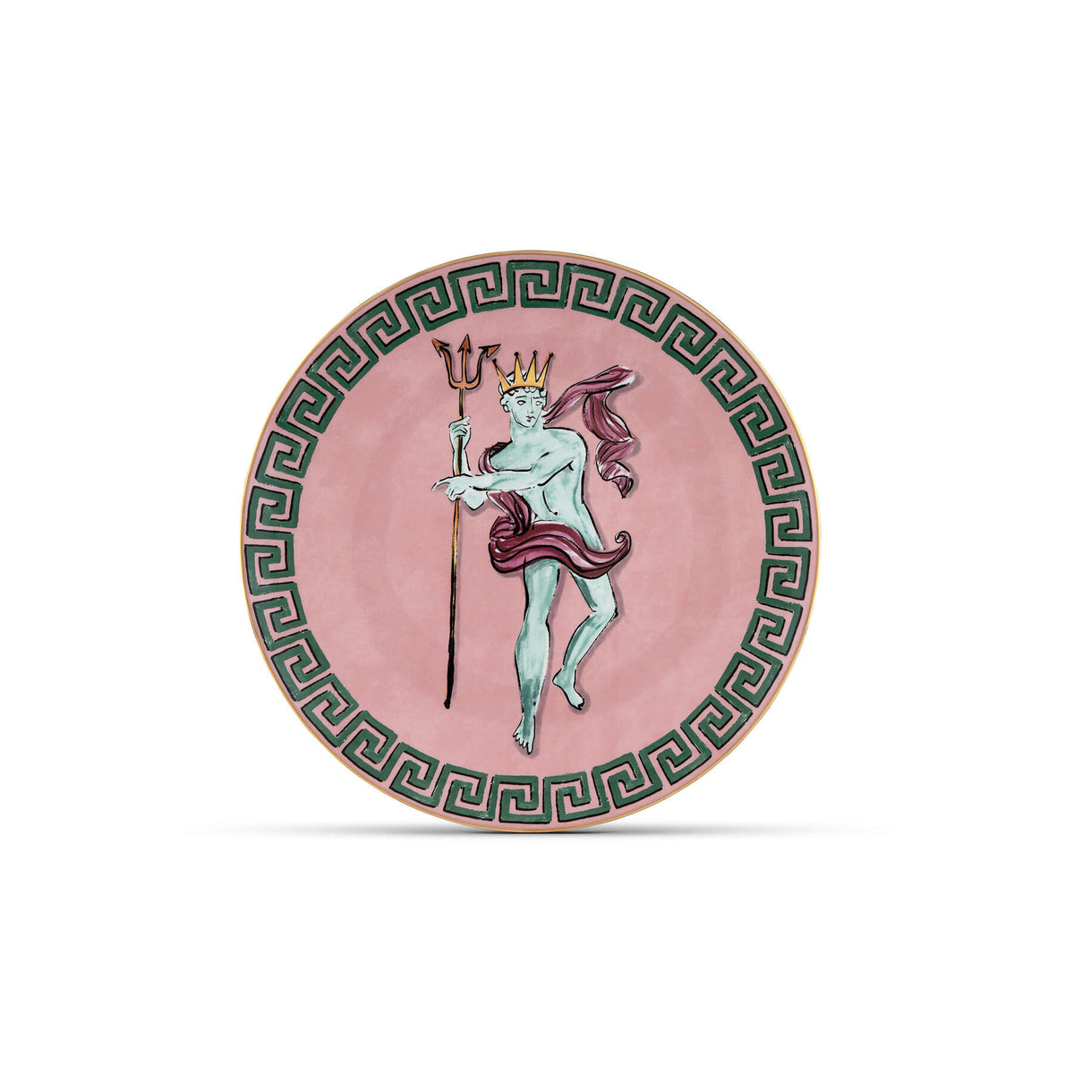 Ginori 1735 Il Viaggio di Nettuno Centerpiece and Charger Plate, Pink