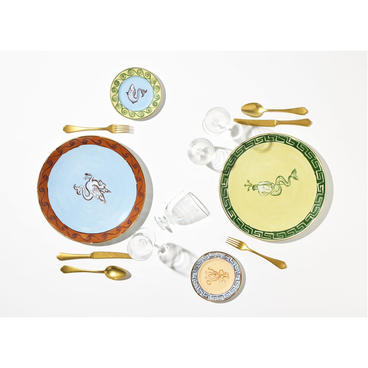 Ginori 1735 Il Viaggio di Nettuno Centerpiece and Charger Plate, Terracotta, view 6