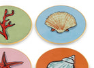 Ginori 1735 Il Viaggio di Nettuno Coasters, Multi Decoration, Set of 4, view 3