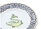 Ginori 1735 Il Viaggio di Nettuno Dessert Plate, Sky Blue, view 3