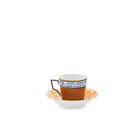 Ginori 1735 Il Viaggio di Nettuno Espresso Set for Two, Terracotta, view 2