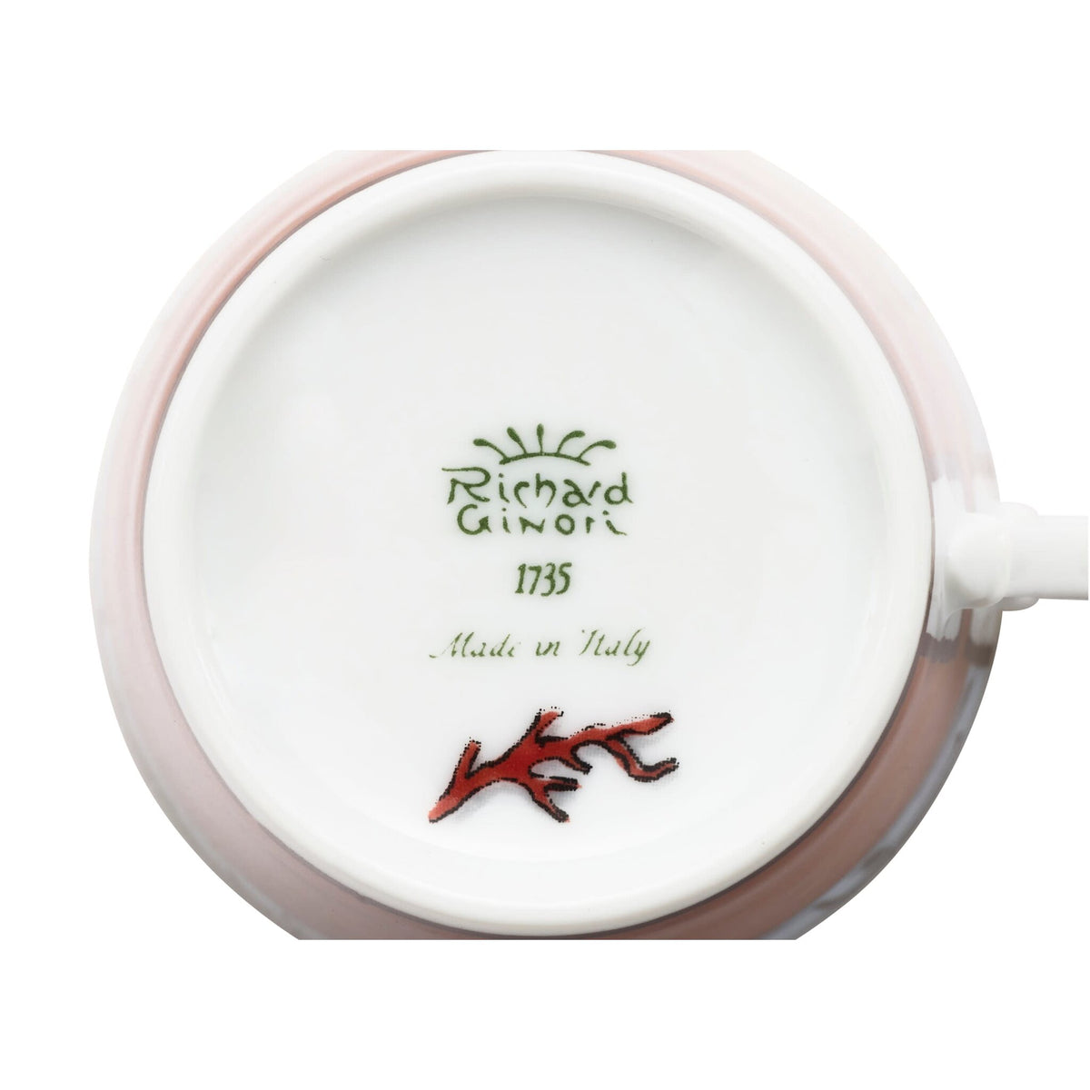 Ginori 1735 Il Viaggio di Nettuno Espresso Set for Two, Terracotta, view 4