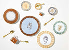 Ginori 1735 Il Viaggio di Nettuno Flat Plate, Terracotta, view 7