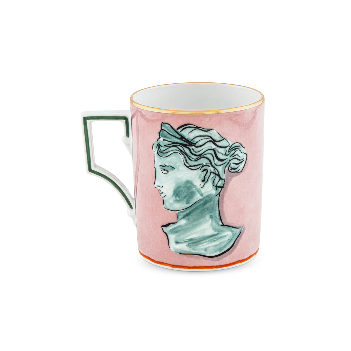Ginori 1735 Il Viaggio di Nettuno Mug, Pink, view 3