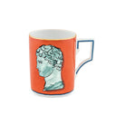 Ginori 1735 Il Viaggio di Nettuno Mug, Red Coral