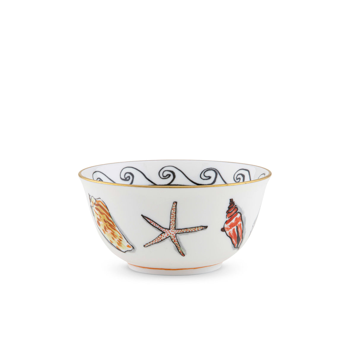 Ginori 1735 Il Viaggio di Nettuno Small Bowl, White, view 2