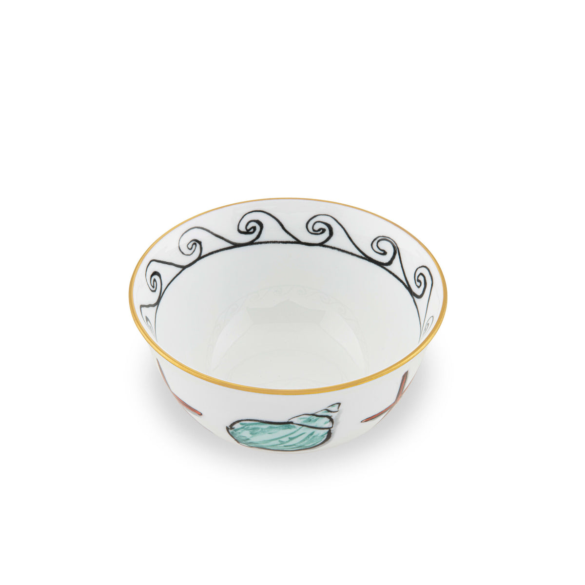 Ginori 1735 Il Viaggio di Nettuno Small Bowl, White, view 3