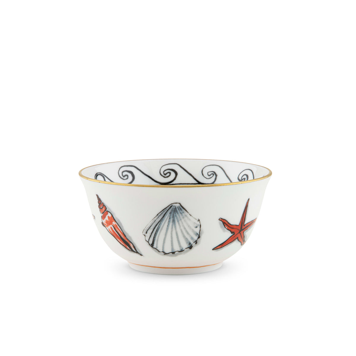 Ginori 1735 Il Viaggio di Nettuno Small Bowl, White