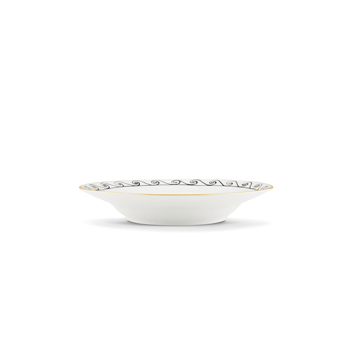 Ginori 1735 Il Viaggio di Nettuno Soup Plate, White, view 4