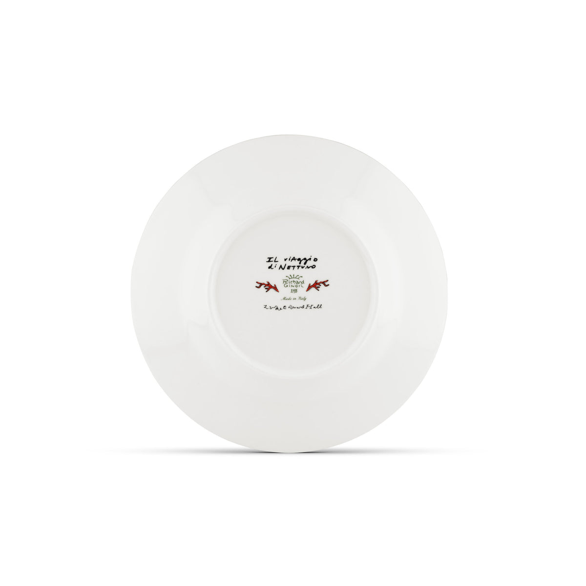 Ginori 1735 Il Viaggio di Nettuno Soup Plate, White, view 5