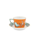 Ginori 1735 Il Viaggio di Nettuno Tea Set for Two, Rock Orange, view 2