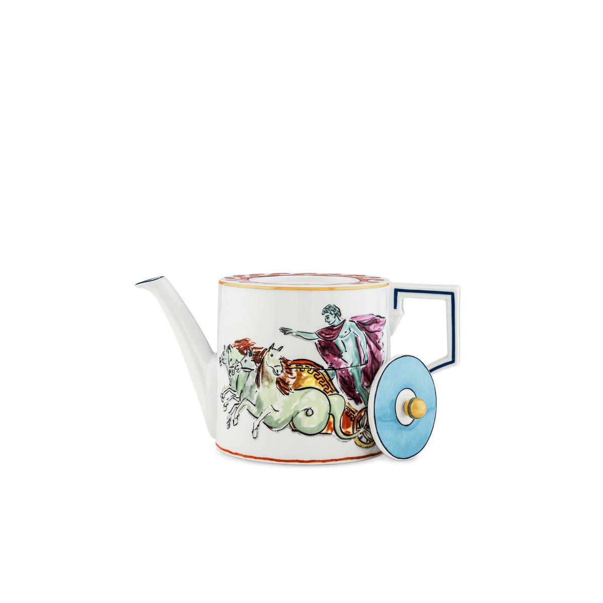 Ginori 1735 Il Viaggio di Nettuno Teapot, White, view 3