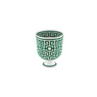 Ginori 1735 Labirinto Cachepot Vase, Smeraldo, view 2