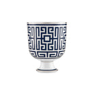 Ginori 1735 Labirinto Cachepot Vase, Zaffiro