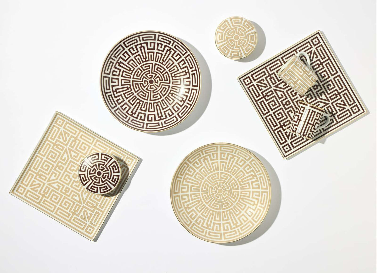 Ginori 1735 Labirinto Centerpiece, Cachemire, view 6