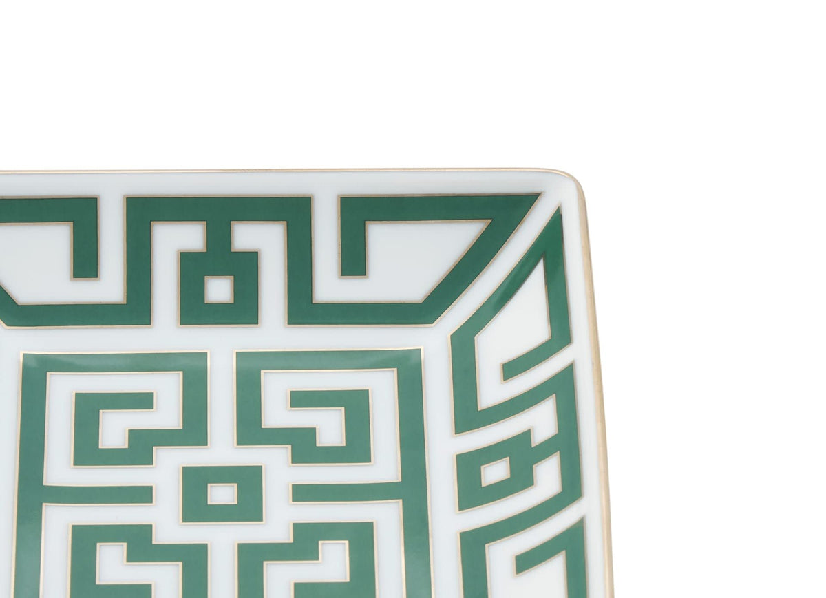 Ginori 1735 Labirinto Change Tray, Smeraldo, view 4