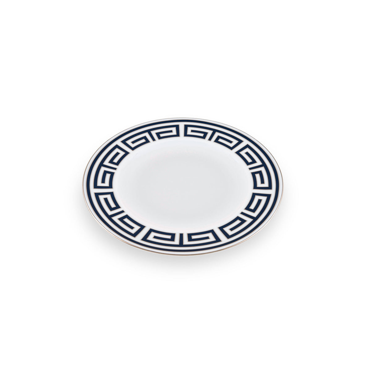 Ginori 1735 Labirinto Charger Plate, Zaffiro, view 2