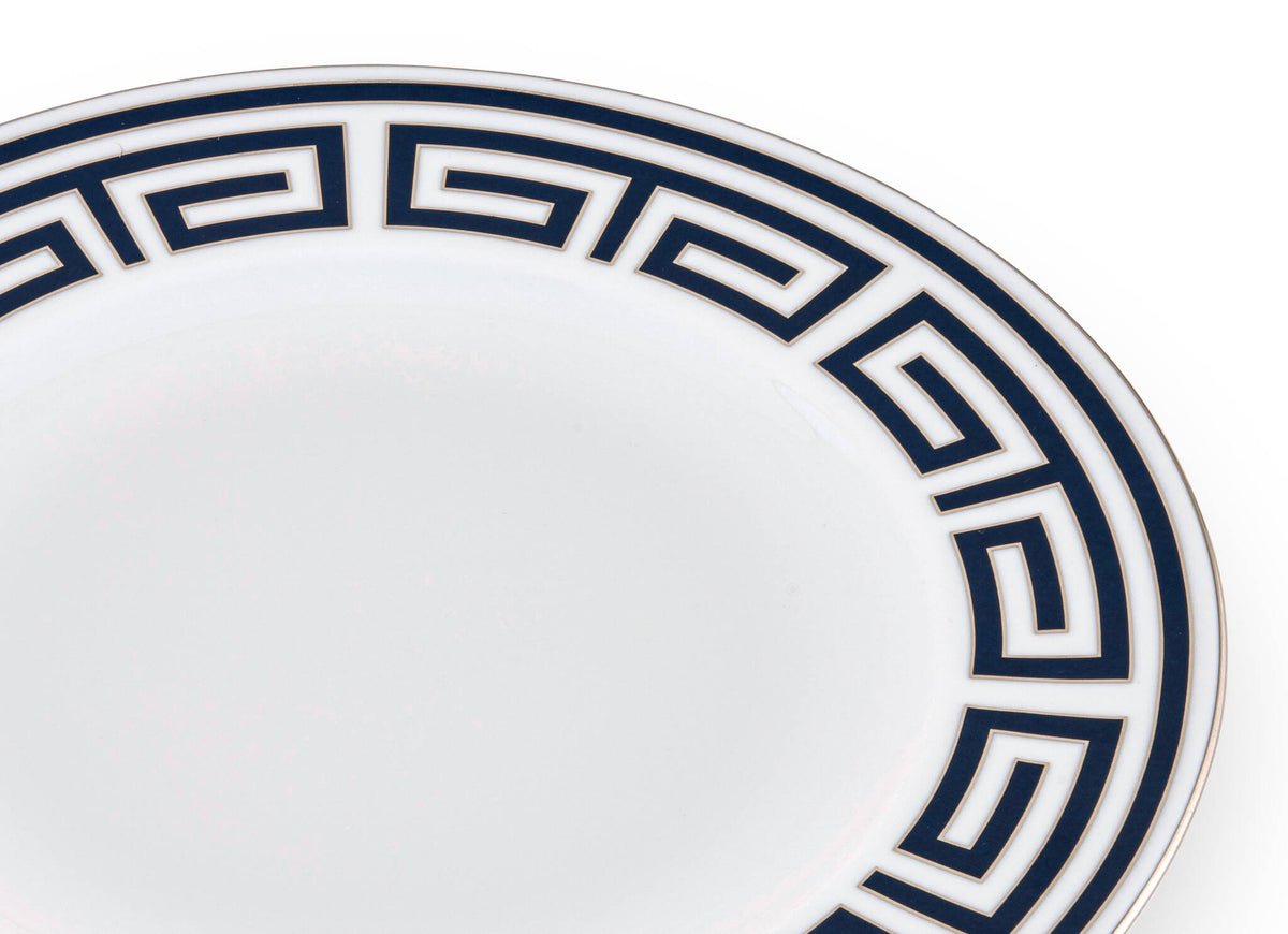Ginori 1735 Labirinto Charger Plate, Zaffiro, view 3