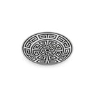 Ginori 1735 Labirinto Dessert Plate, Black, view 2