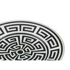 Ginori 1735 Labirinto Dessert Plate, Black, view 3