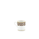 Ginori 1735 Labirinto Espresso Cup, Ebano, view 2