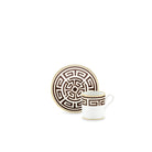 Ginori 1735 Labirinto Espresso Cup, Ebano, view 3