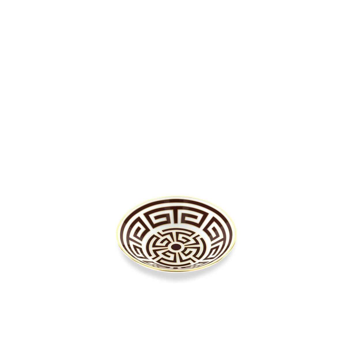 Ginori 1735 Labirinto Espresso Saucer, Ebano, view 2