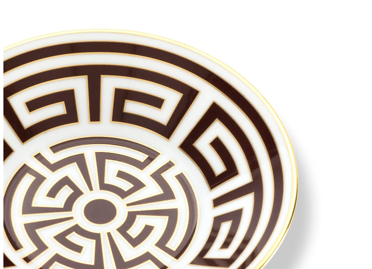 Ginori 1735 Labirinto Espresso Saucer, Ebano, view 4