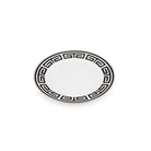 Ginori 1735 Labirinto Flat Plate, Black, view 2