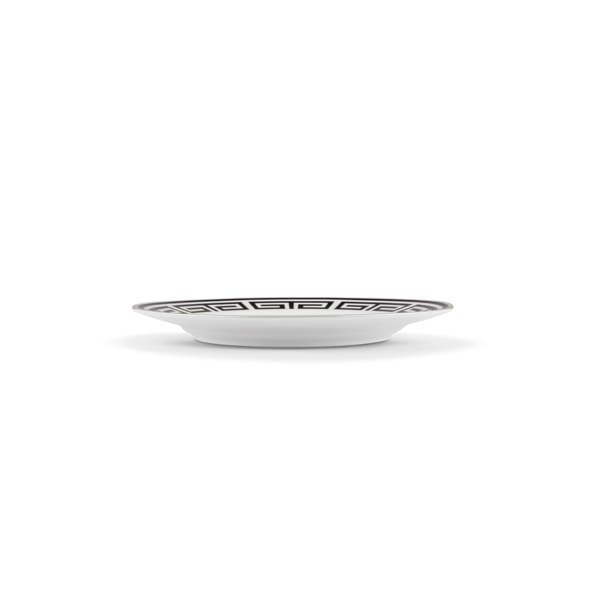 Ginori 1735 Labirinto Flat Plate, Black, view 4