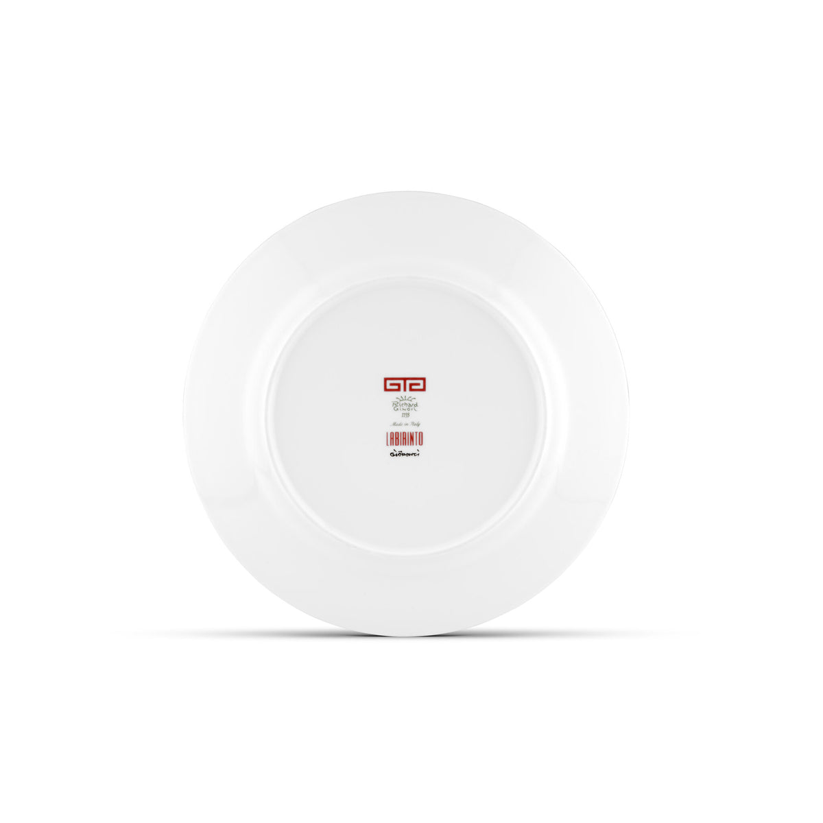 Ginori 1735 Labirinto Flat Plate, Scarlatto, view 5