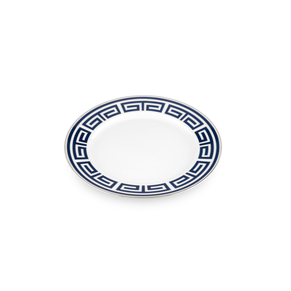 Ginori 1735 Labirinto Flat Plate, Zaffiro, view 2