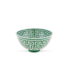 Ginori 1735 Labirinto Gio Ponti Bowl, Smeraldo