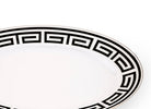 Ginori 1735 Labirinto Large Oval Platter, Black, view 3
